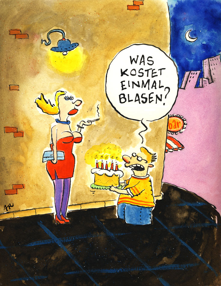 Ari Plikat Cartoons » » Geburtstag