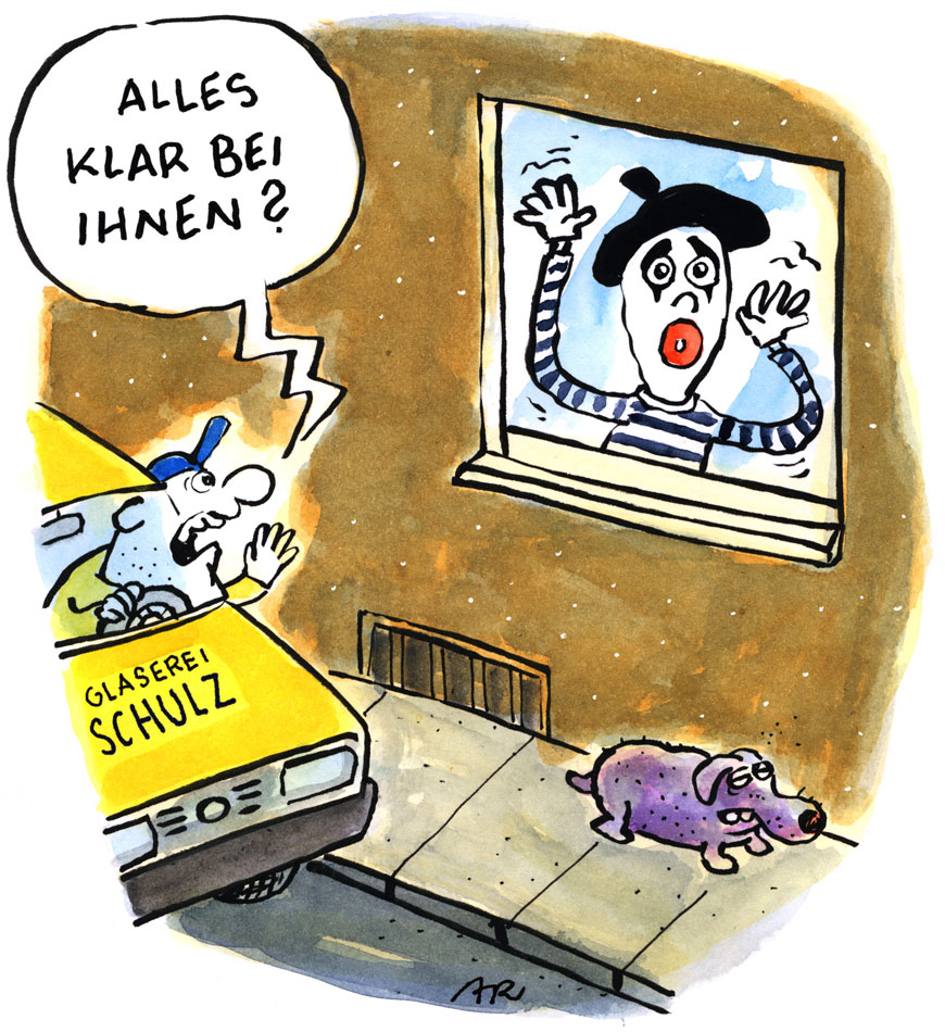 Ari Plikat Cartoons » » Alles klar?