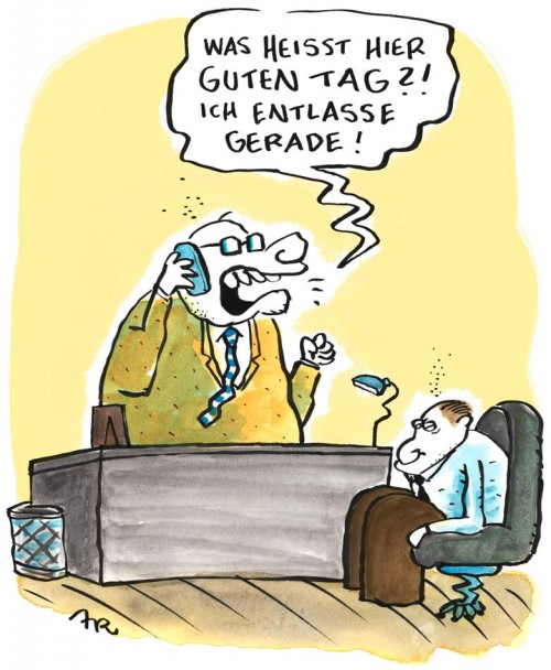 Entlasse