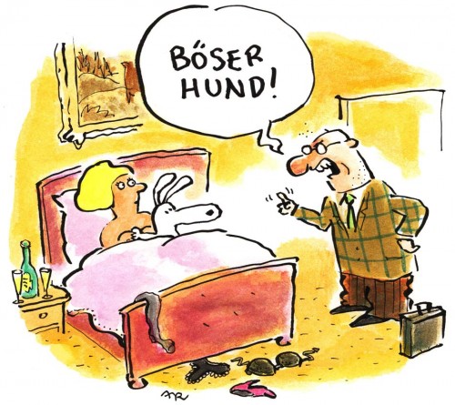 Böser Hund