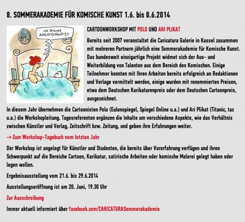Cartoonworkshop